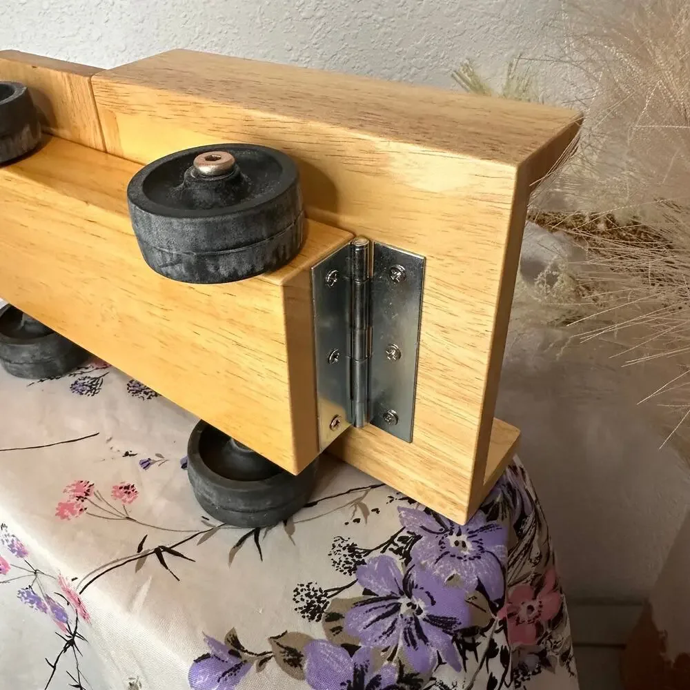 Solid Hardwood Dump Truck Educational Toy